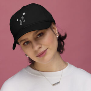 TLC Cross & Heart - Organic dad hat - Image 2