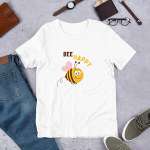 tshirt bee happy