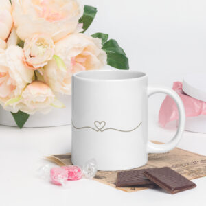 TLC Love - White glossy mug - Image 8