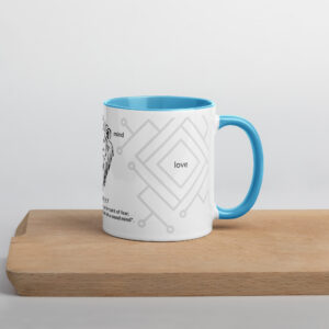 Lion Tribe 2 Tim 1:7 - Mug with Color Inside - Image 18