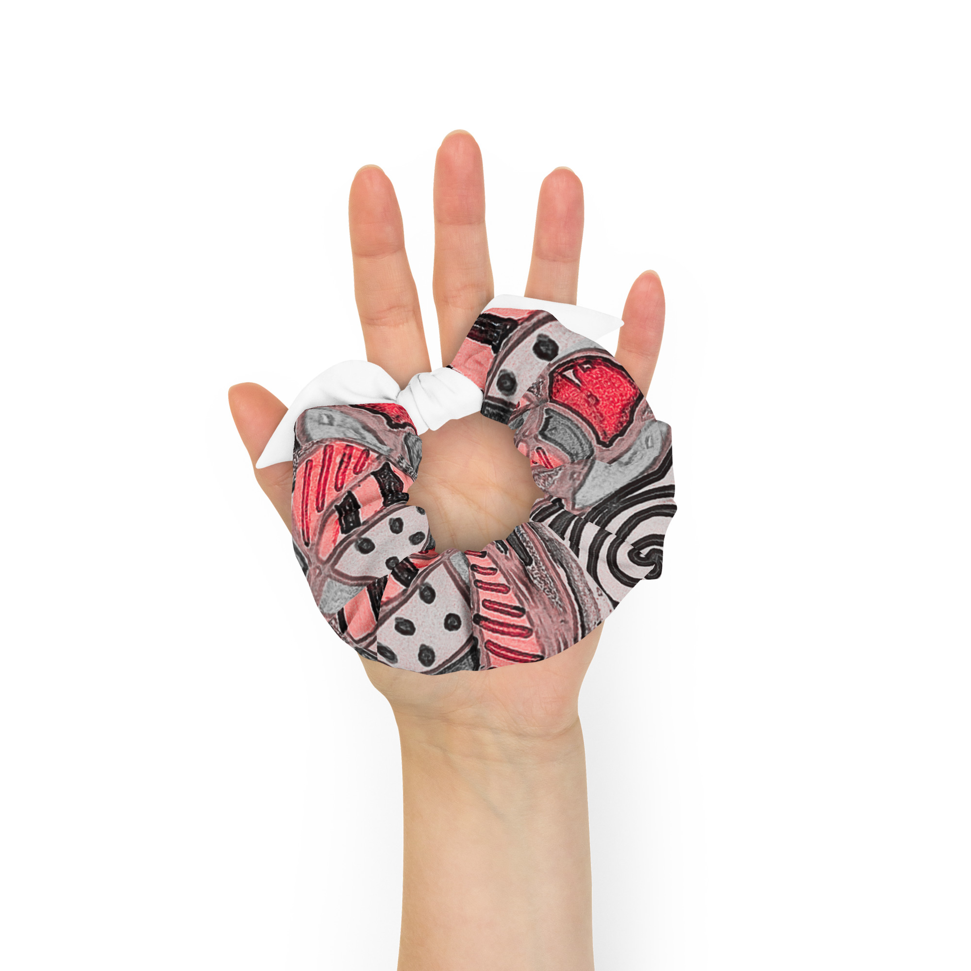 ZayinArt Design Recycled Scrunchie - Image 2