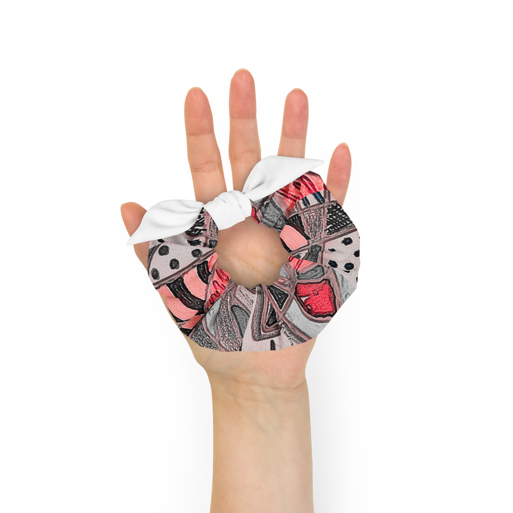 ZayinArt Design Recycled Scrunchie - Image 1