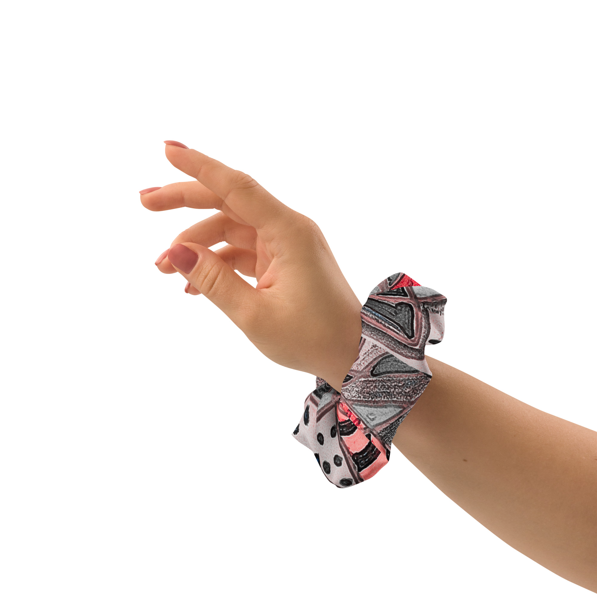 ZayinArt Design Recycled Scrunchie - Image 3