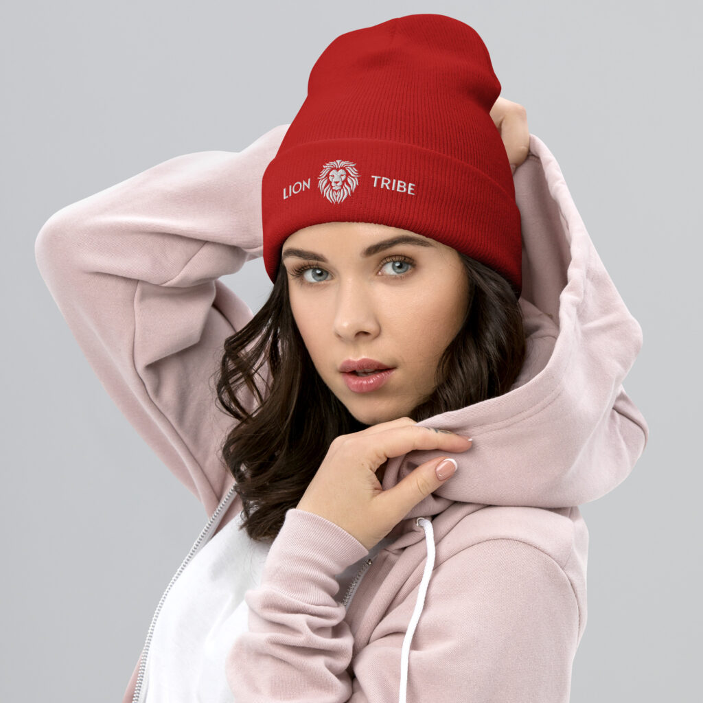 TLC Lion Tribe - Cuffed Beanie