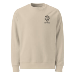 TLC: Lion Tribe Unisex organic sweatshirt