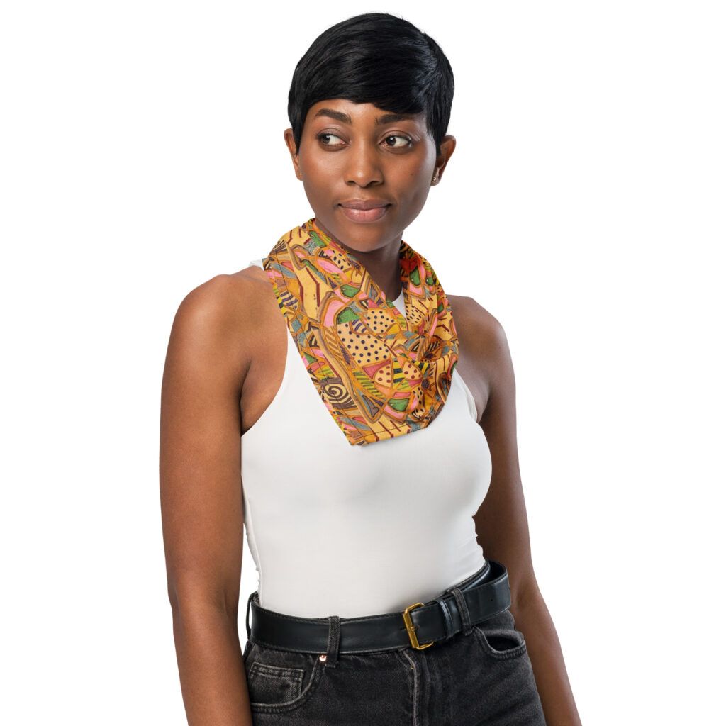 ZayinArt Abstract2 - All-over print bandana