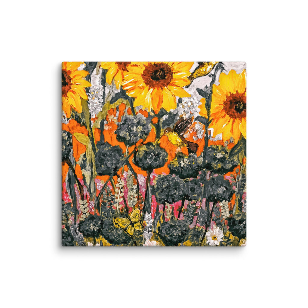 ZayinArt Sunflowers1 - Canvas