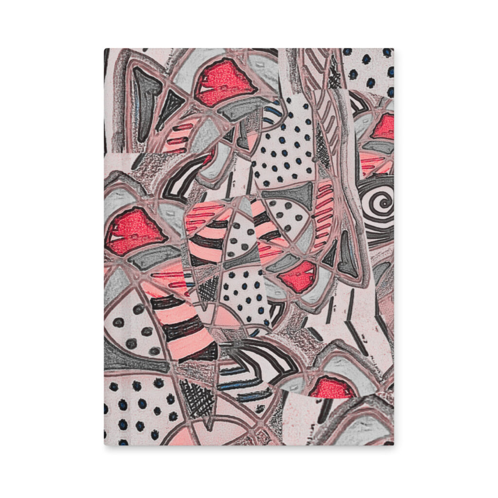 ZayinArt Abstract1 - Hardcover journal matte