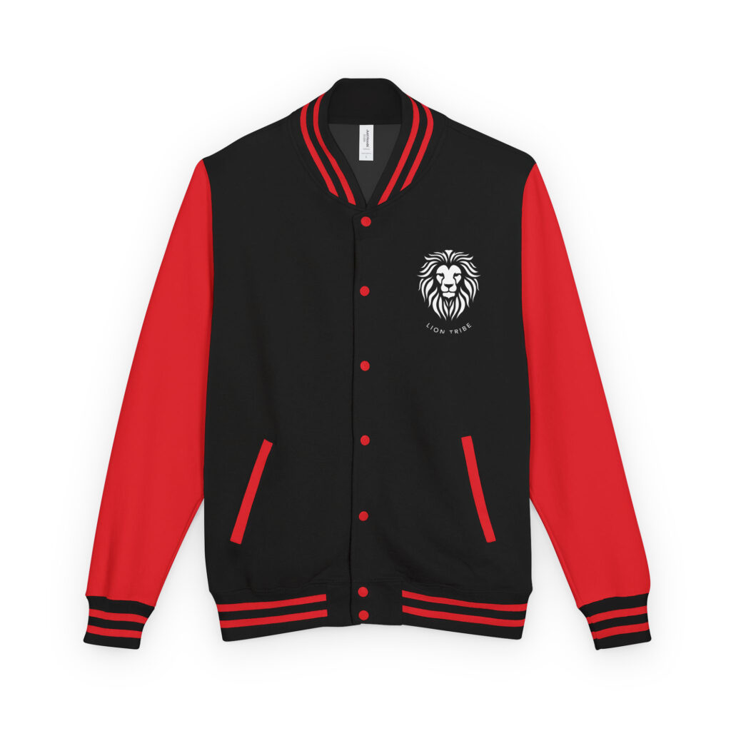 TLC Lion Tribe - Heavyweight letterman jacket