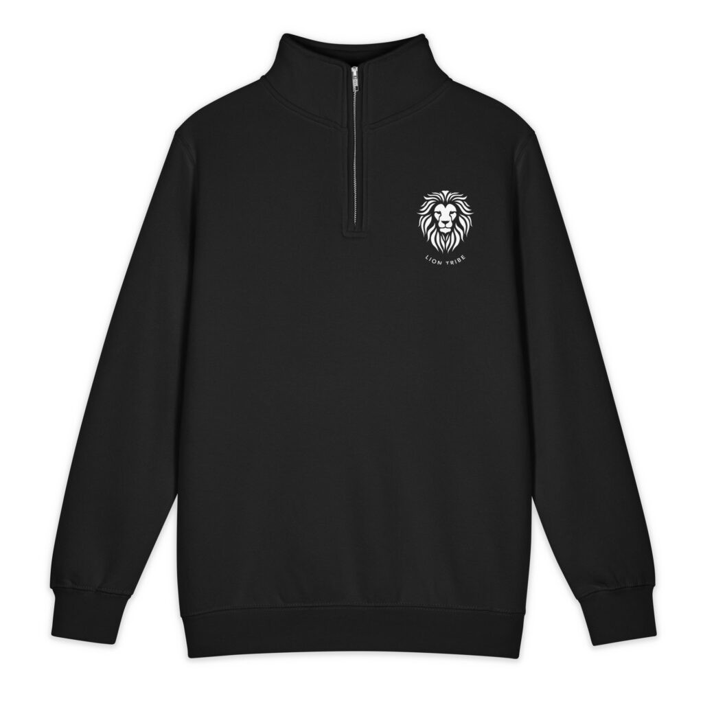 TLC Lion Tribe - Lane Seven LS14014 Premium 1/4 Zip Sweatshirt