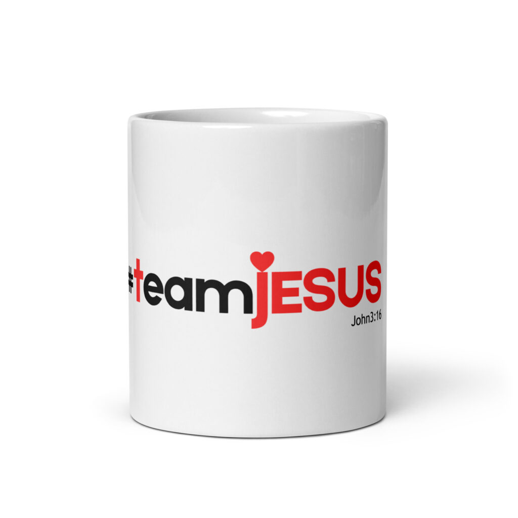 TLC TeamJesus - White glossy mug