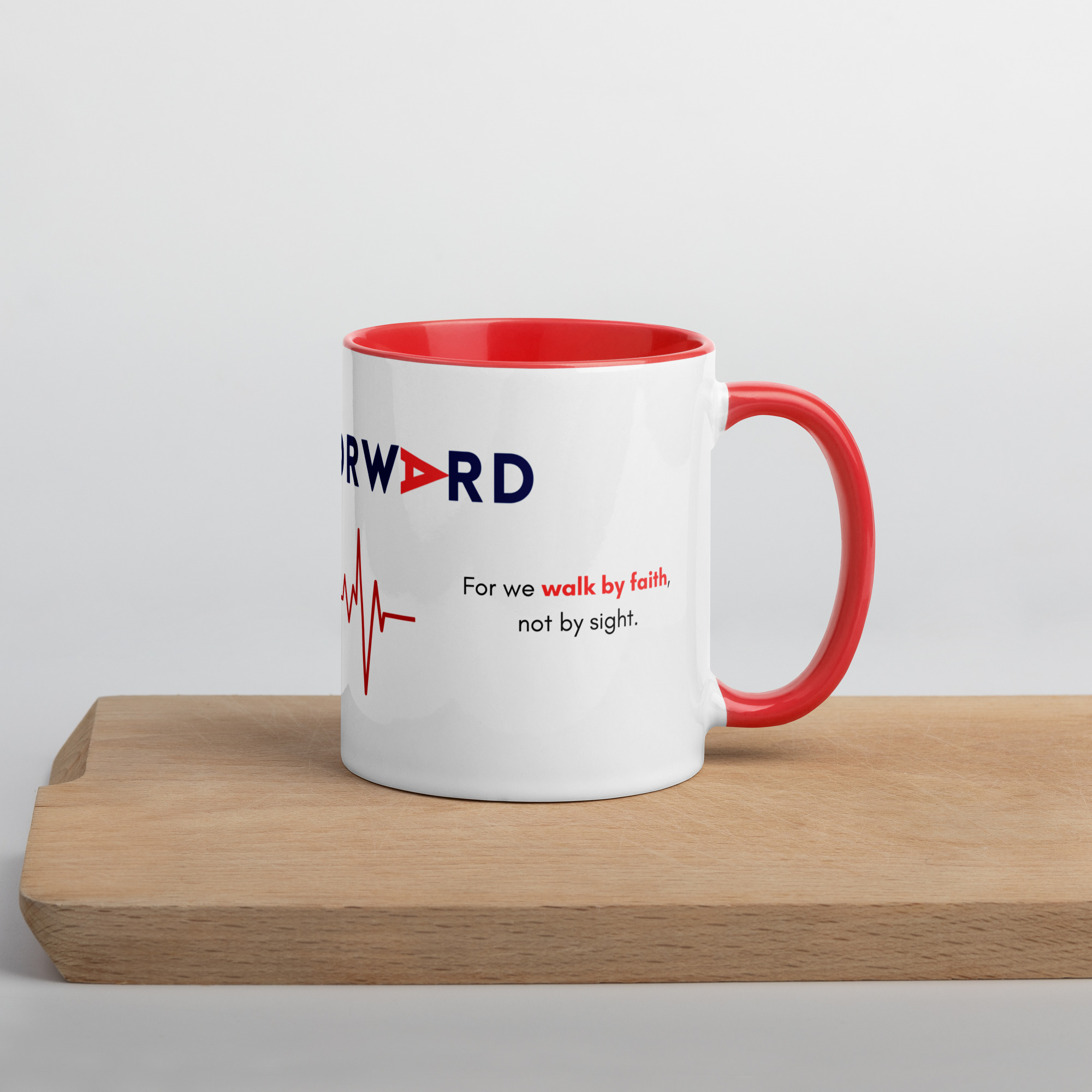 TLC FaithForward 2 Cor 5v7 - Mug with Color Inside - Image 6